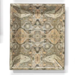 Rorschach Grey & Cream Lacquer Tray -Home Decorate Shop 7rors trgrcr 16