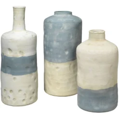 Sedona 15.25 X 6.25 Inch Vessels, Set Of 3