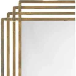 Serai 44 X 32 Inch Antique Brass Mirror -Home Decorate Shop 7sera miab 3