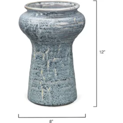 Snorkel 12 X 8 Inch Vases, Set Of 2 -Home Decorate Shop 7snor vabl 8