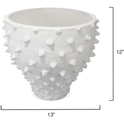 Spike 13 X 12 Inch Vase -Home Decorate Shop 7spik vawh 5