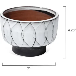 Striae 12 X 5 Inch Vessels, Set Of 3 -Home Decorate Shop 7stri vecr 9