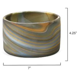 Terrene 7 X 4.25 Inch Vase 8 Terrene 7 X 4.25 Inch Vase -Home Decorate Shop 7terr smgr 2