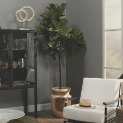 Topanga 22 X 16 Inch Wooden Vase -Home Decorate Shop 7topa vawd 5