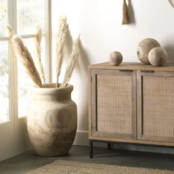 Topanga 22 X 16 Inch Wooden Vase -Home Decorate Shop 7topa vawd 7