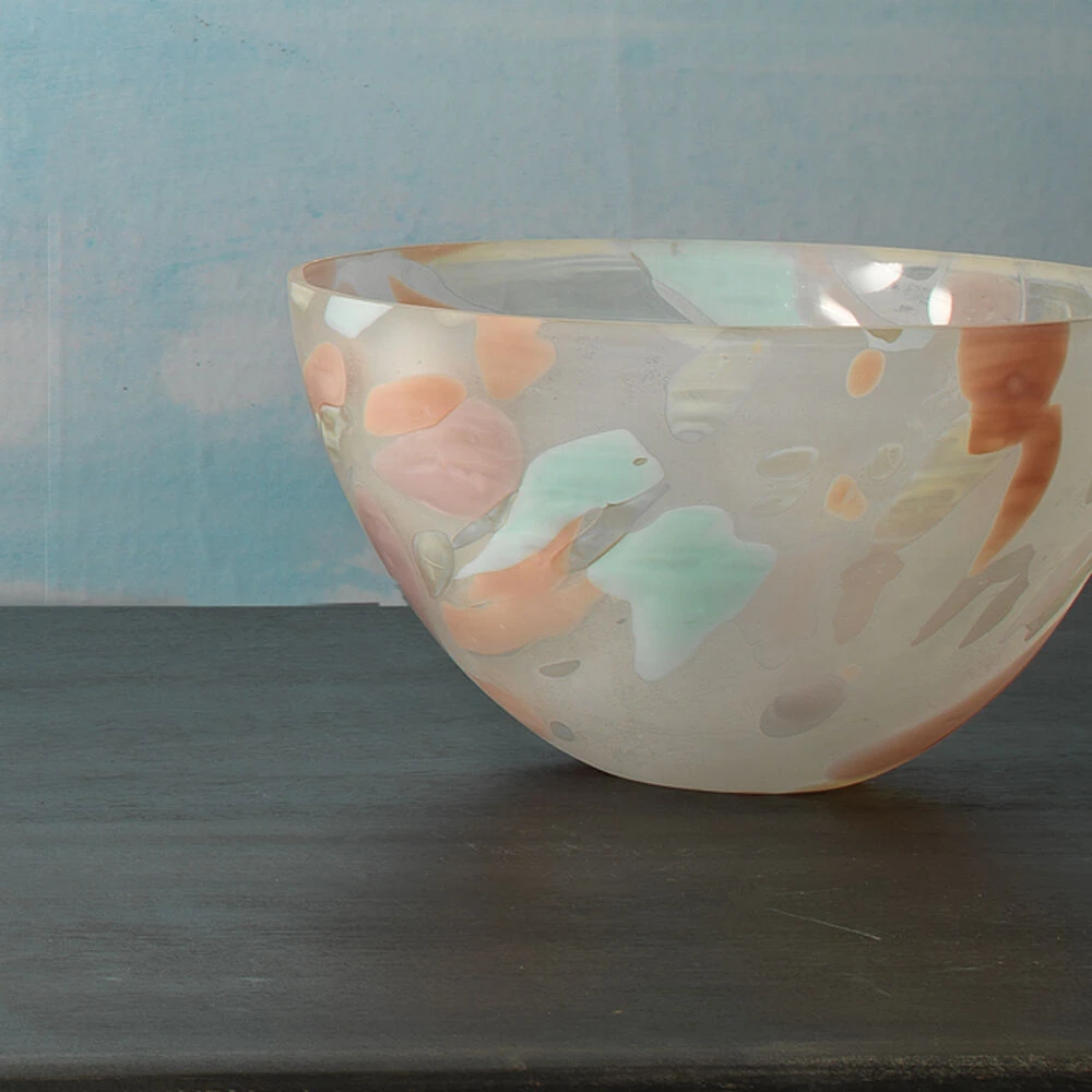 Watercolor 10 X 6 Inch Bowl 5 Watercolor 10 X 6 Inch Bowl - Image 5