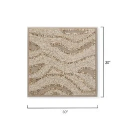 Big Wave Natural Shell Wall Art -Home Decorate Shop 8bigwav wacr 2