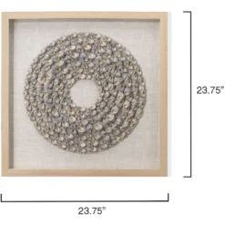 Bora Bora Off White Framed Wall Art -Home Decorate Shop 8bora taup 6