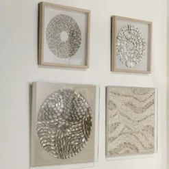 Bora Bora Off White Framed Wall Art -Home Decorate Shop 8bora taup 7