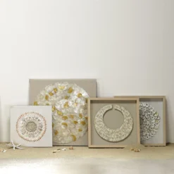 Tahiti Cream Shell Wall Art -Home Decorate Shop 8tahi wacr 7