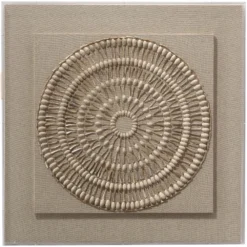 Waiki Off White Shell Wall Art