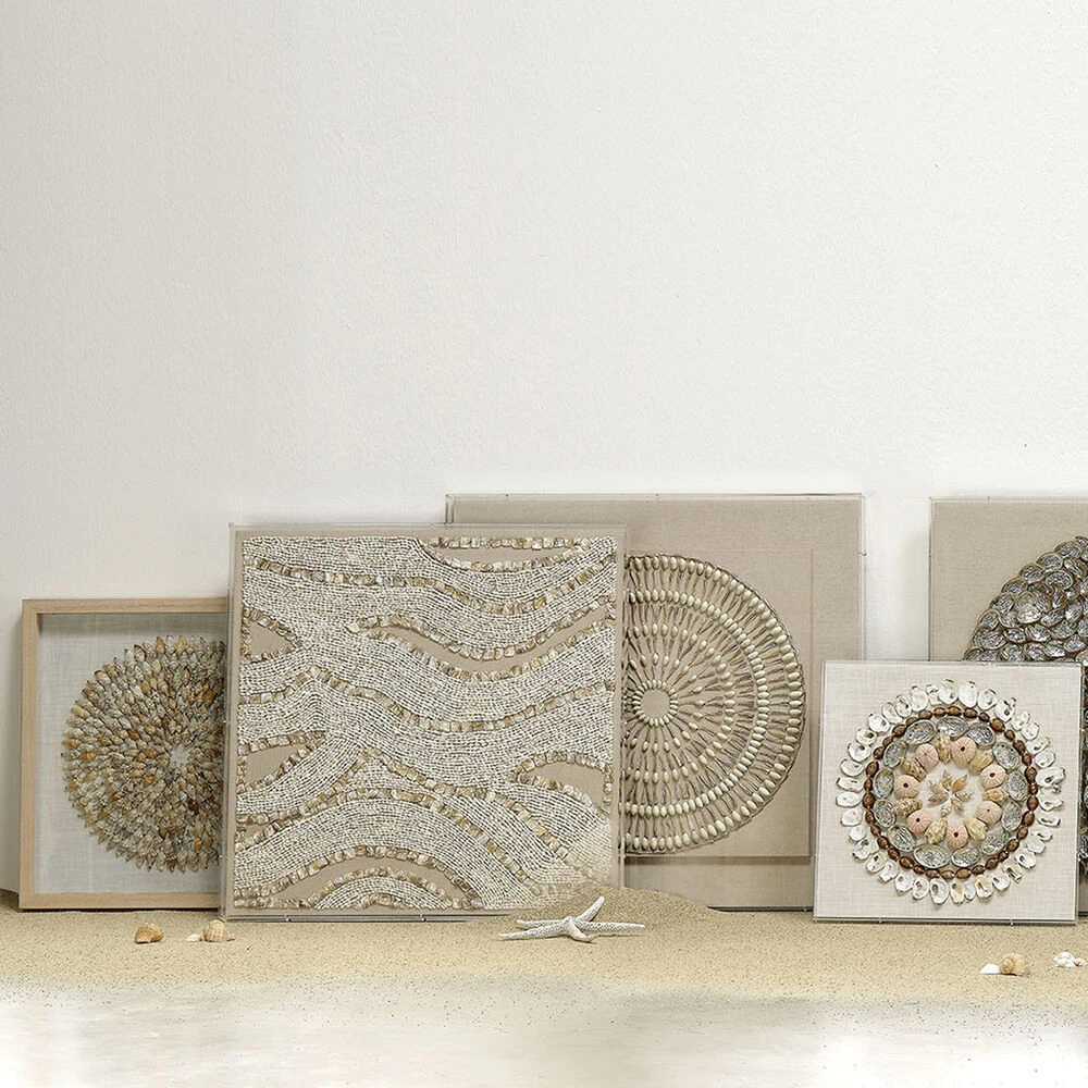 Waiki Off White Shell Wall Art 8 Waiki Off White Shell Wall Art - Image 8