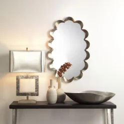 Acropolis 27 Inch 100.00 Watt Grey & Champagne Leaf Table Lamp Portable Light -Home Decorate Shop 9acrotlgrch 3