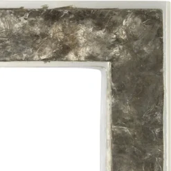 Acropolis 27 Inch 100.00 Watt Grey & Champagne Leaf Table Lamp Portable Light -Home Decorate Shop 9acrotlgrch close up