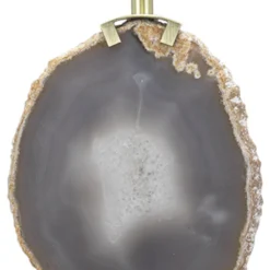 Agate 25.5 Inch 100.00 Watt Natural Lavendar Agate & Antique Brass Table Lamp Portable Light 8 Agate 25.5 Inch 100.00 Watt Natural Lavendar Agate & Antique Brass Table Lamp Portable Light -Home Decorate Shop 9agatelvbr 3