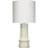 Crest 31.5 Inch 150.00 Watt Eggshell Ceramic Table Lamp Portable Light