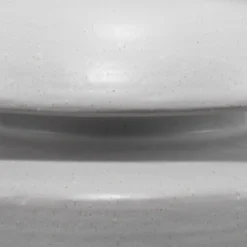 Foundation 22 Inch 100.00 Watt Matte Frosted Grey Ceramic Table Lamp Portable Light -Home Decorate Shop 9foundgrey 1