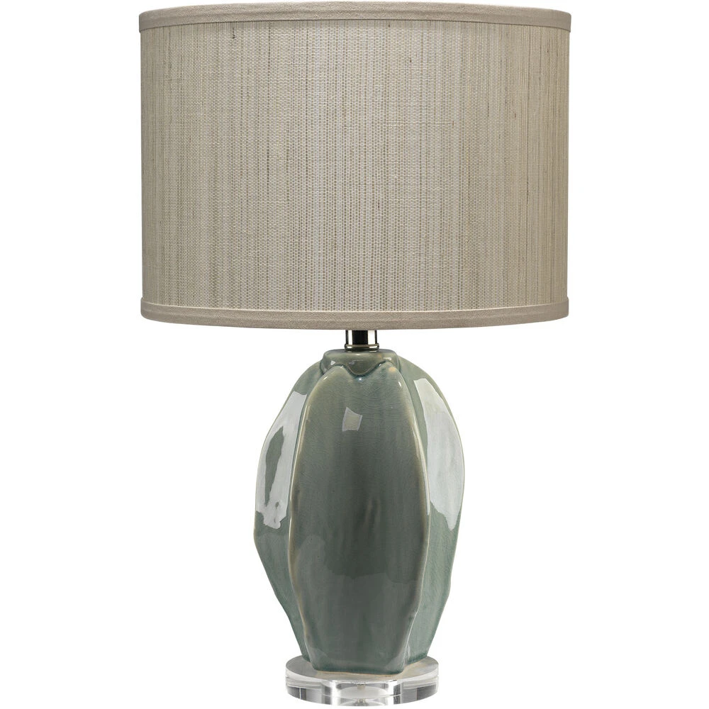 Hermosa 21 Inch 100.00 Watt Teal Ceramic Table Lamp Portable Light 1 Hermosa 21 Inch 100.00 Watt Teal Ceramic Table Lamp Portable Light