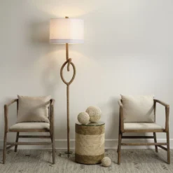 Knot 70 Inch 150 Watt Natural Floor Lamp Portable Light -Home Decorate Shop 9knotfloorna 4