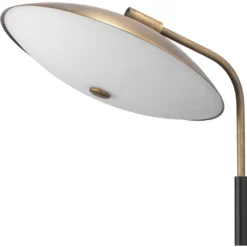 Marvin 20 Inch 7.00 Watt Brushed Brass & Matte Black Desk Lamp Portable Light -Home Decorate Shop 9marvintlbk 7