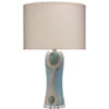 Maryln 28 Inch 150.00 Watt Blue / Black / Natural Table Lamp Portable Light