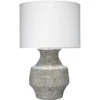 Masonry 27 Inch 150.00 Watt Grey Ceramic Table Lamp Portable Light