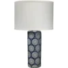 Neva 29 Inch 150.00 Watt Blue And Table Lamp Portable Light