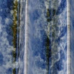 Pleated 32.25 Inch 150.00 Watt Cornflower Blue Table Lamp Portable Light -Home Decorate Shop 9pleatedtlbl 3