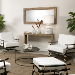 Porous 32 Inch 150.00 Watt Matte White Table Lamp Portable Light -Home Decorate Shop 9porotlwhite 2