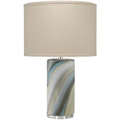 Terrene 26 Inch 150.00 Watt Grey Table Lamp Portable Light