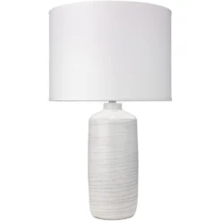 Trace 32 Inch 150.00 Watt White Table Lamp Portable Light