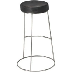 Henry 30 Inch Matte Charcoal And Pewter Bar Stool 9 Henry 30 Inch Matte Charcoal And Pewter Bar Stool -Home Decorate Shop ls20henbscha 4