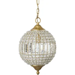 Crystal Orb Pendant Ceiling Light
