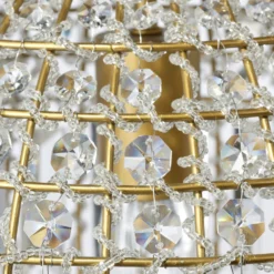 Crystal Orb Pendant Ceiling Light -Home Decorate Shop ls5crystclag 3