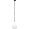 Sutton 1 Light 13 Inch White Pendant Ceiling Light