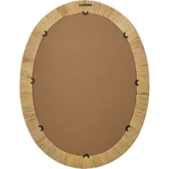 Aloha 35.5 X 27.5 Inch Natural Mirror -Home Decorate Shop ls6alohanat 4