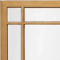 Chelsea 36 X 26 Inch Antique Brass Mirror -Home Decorate Shop ls6chelsab 3