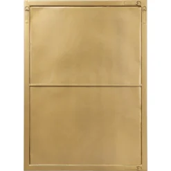 Chelsea 36 X 26 Inch Antique Brass Mirror -Home Decorate Shop ls6chelsab 4