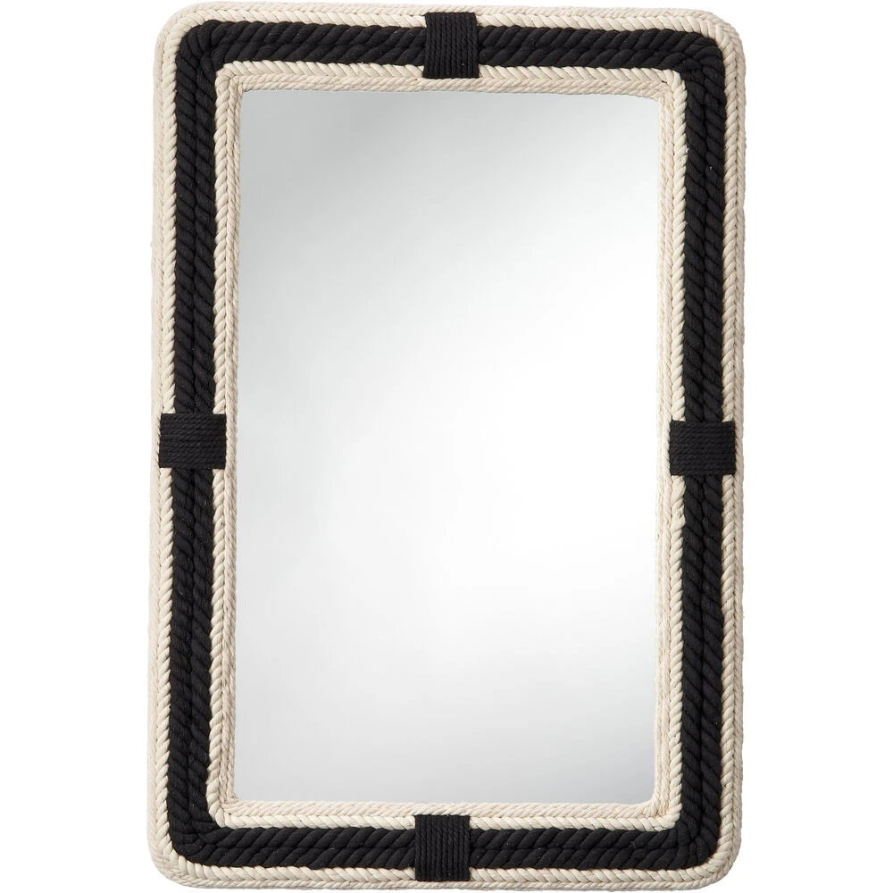 Contrast 36 X 24 Inch Black And Off White Mirror 1 Contrast 36 X 24 Inch Black And Off White Mirror