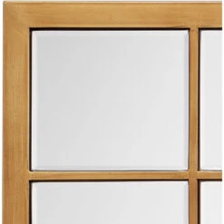 Grid 38 X 34 Inch Antique Brass Grid Mirror 8 Grid 38 X 34 Inch Antique Brass Grid Mirror -Home Decorate Shop ls6gridrecab 3