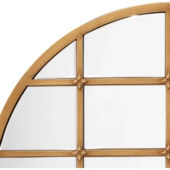 Grid 36 X 36 Inch Antique Brass Grid Mirror 8 Grid 36 X 36 Inch Antique Brass Grid Mirror -Home Decorate Shop ls6gridrndab 3