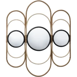 Milo 36.25 X 26 Inch Natural Decorative Mirror