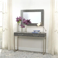Structure 38 X 26 Inch Grey Mirror -Home Decorate Shop ls6strurecgr 4