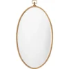 Wade 34 X 19 Inch Antique Brass Mirror