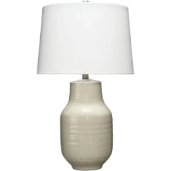 Bottle 28 Inch 150.00 Watt Grey Table Lamp Portable Light