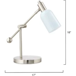 Draft 18 Inch 25.00 Watt Blue Task Lamp Portable Light -Home Decorate Shop ls9draftnibl 2