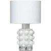 Seltzer 11.25 Inch 25.00 Watt White Table Lamp Portable Light